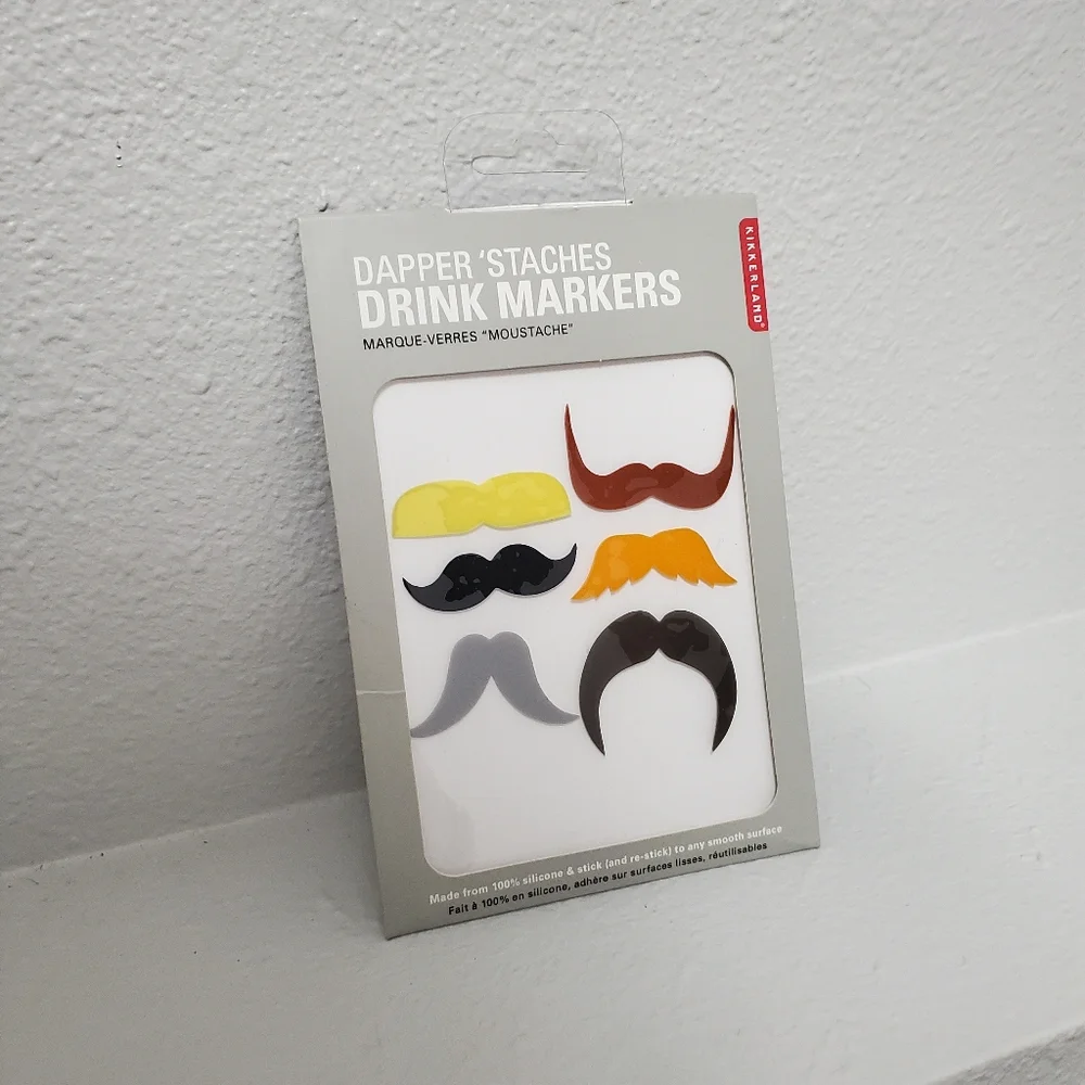 Drink Markers- Moustaches